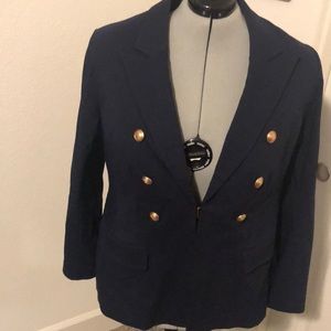 Navy Blazer Stretch 2x NWT Lane Bryant 22